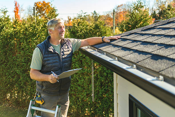 Professional Commercial Roofing technician working in Belding, MI